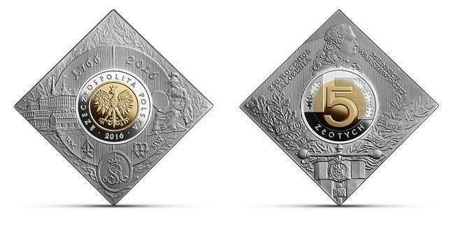 5-złotowa moneta kolekcjonerska „250. rocznica założenia...