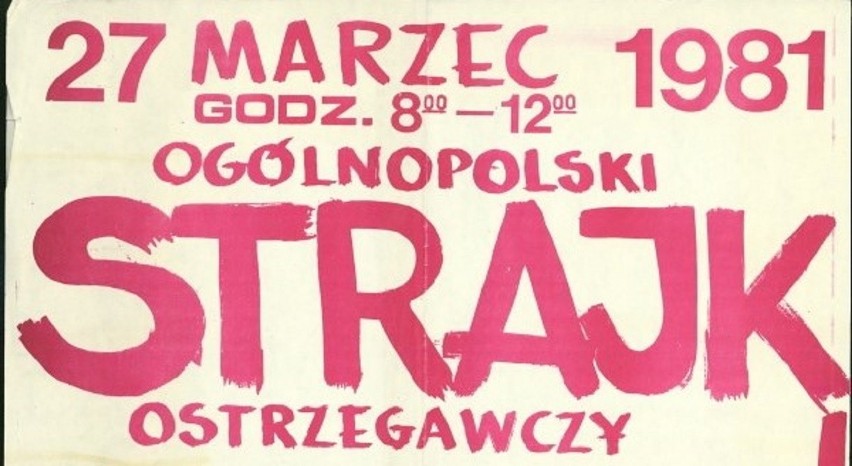 27 marca 1981 r. w Łodzi i regionie odbył się 4-godzinny...