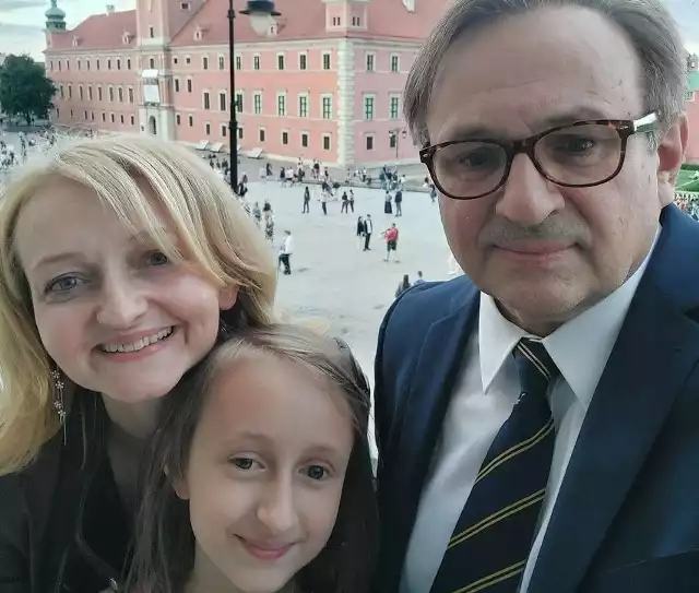 Małgorzata Zych z mężem i córką. Zobacz kandydatkę na prezydenta Tarnobrzega Małgorzatę Zych na zdjęciach >>>