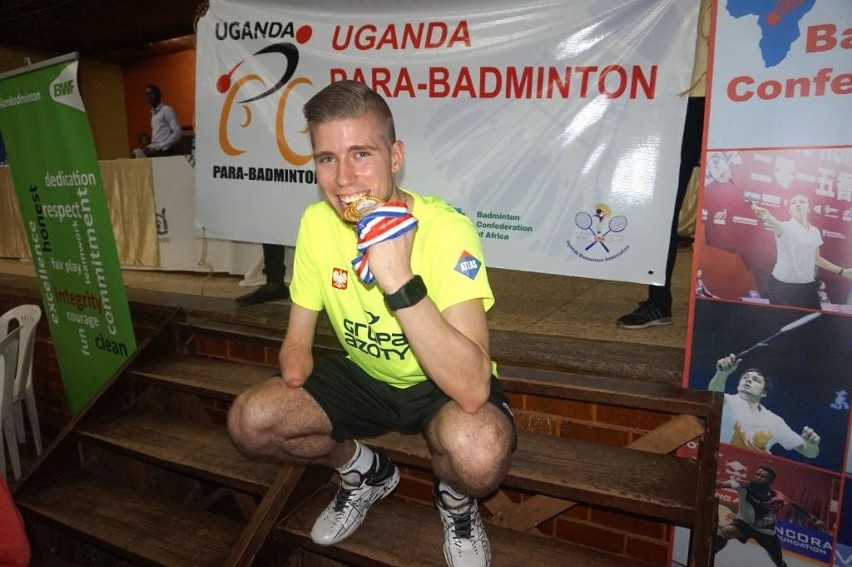 Bartłomiej Mróz w Ugandzie sięgnął po trzy złote medale.
