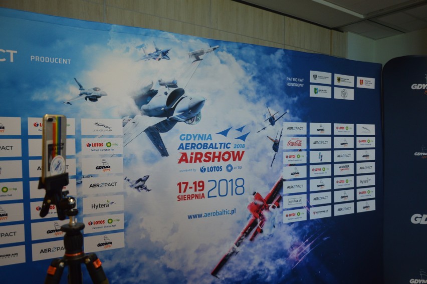 Konferencja przed zawodami Aerobaltic.