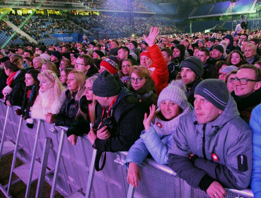 Koncert "Muzyka Wolności" na Stadionie Miejskim w Poznaniu...