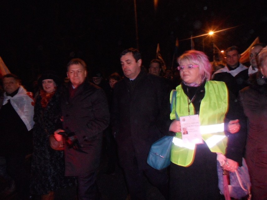 Strajk na Śląsku: Marsz protestacyjny w Bytomiu