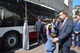 Autobus opolskiego MZK otrzymał w sobotę nazwę - Mülheim an der Ruhr - miasta partnerskiego Opola