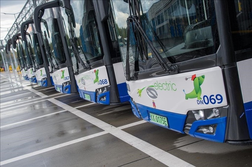 Coraz więcej bezemisyjnych autobusów wyjeżdża na krakowskie...