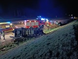 Wypadek na A4 w Woli Wielkiej w powiecie dębickim. Bus zderzył się z Żukiem, do szpitala przetransportowano 10 osób! [ZDJĘCIA]