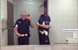 Policjanci sfotografowali się w WC. Wylądowali na wiocha.pl