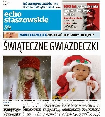 ŚWIĄTECZNE GWIAZDECZKI | Wybieramy dziewczynkę i chłopca na okładkę świątecznego wydania Echa Staszowskiego!