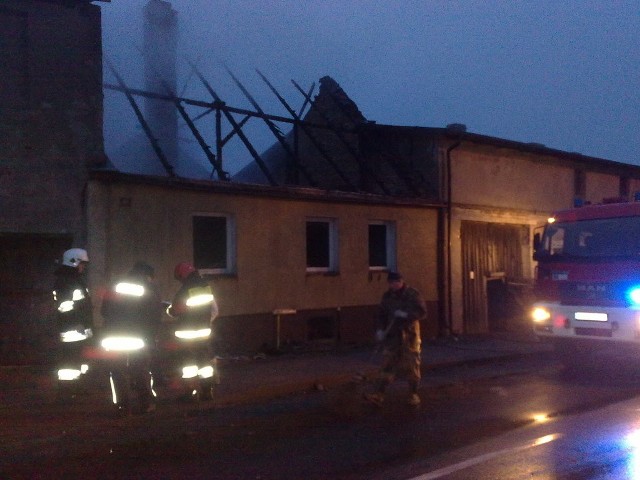 Pożar w Wierzchowie.