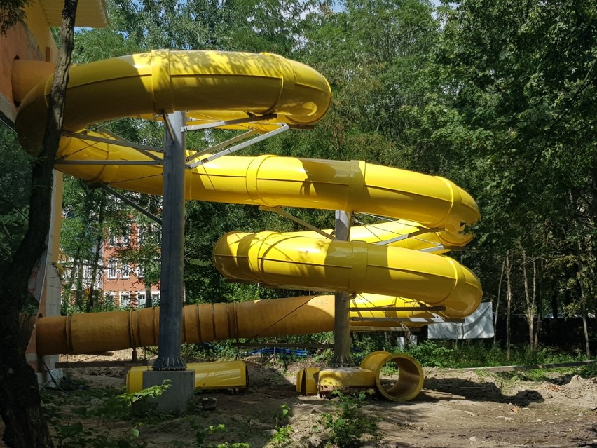 Budowa basenu w Szopienicach
