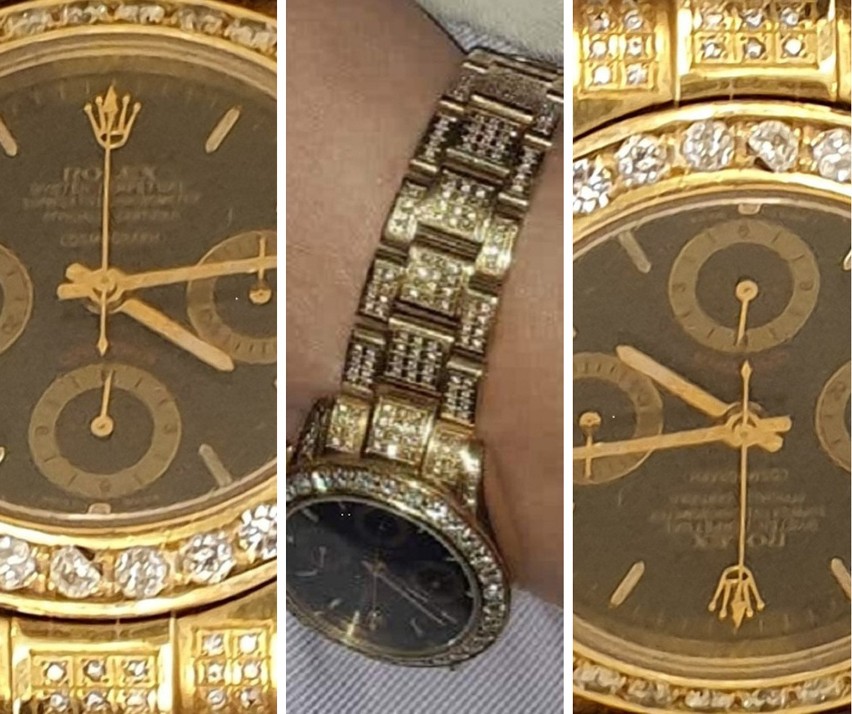 Hieny cmentarne w Łodzi skradły złoty zegarek Rolex z brylantami. Rodzina zmarłego podwyższyła nagrodę