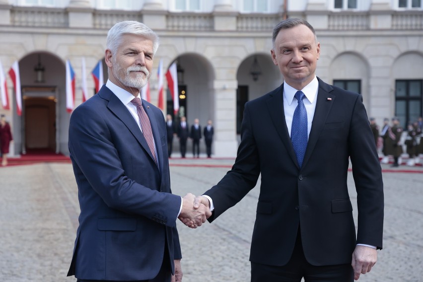 Prezydent Czech Petr Pavel przyjechał do Polski z dwudniową...