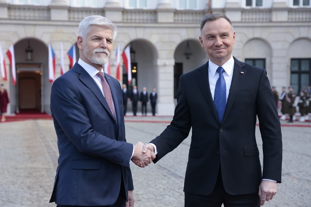 Prezydent Czech Petr Pavel przyjechał do Polski z dwudniową wizytą.