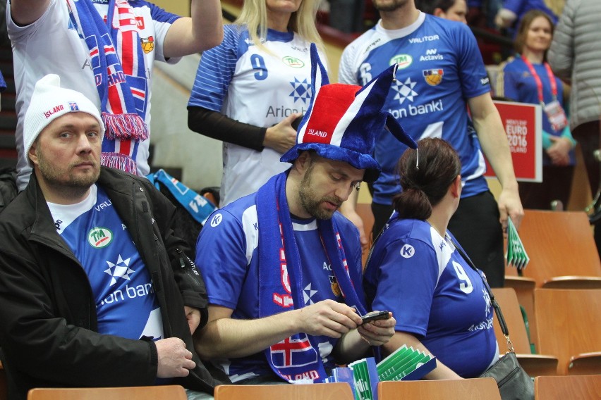 Euro 2016 piłkarzy ręcznych: Islandia - Białoruś w Katowicach [ZDJĘCIA KIBICÓW]