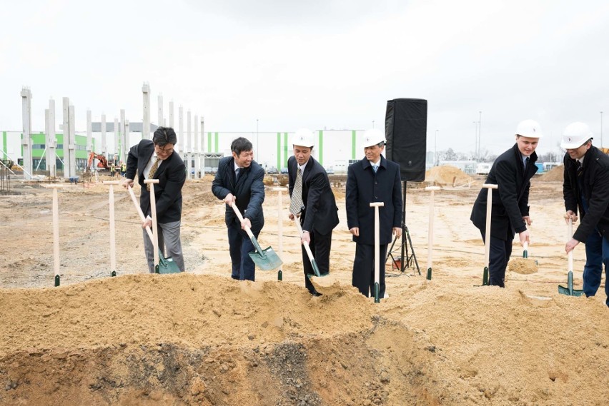 Wiosna 2017 roku - start budowy zakładu Hongbo przy ul....