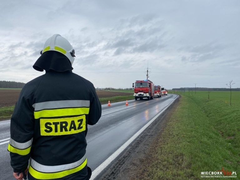 W Zamartem na DK 25 kierowca dostawczego Iveco stracił...