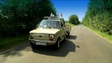 Zabytkowe pojazdy: Polski Fiat 126p z przyczepą namiotową [ZDJĘCIA]