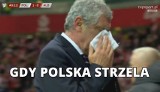 Najlepsze memy po meczu Polska - Albania: Fernando Santos się popłakał, Michał Pazdan przyniósł Szczęście