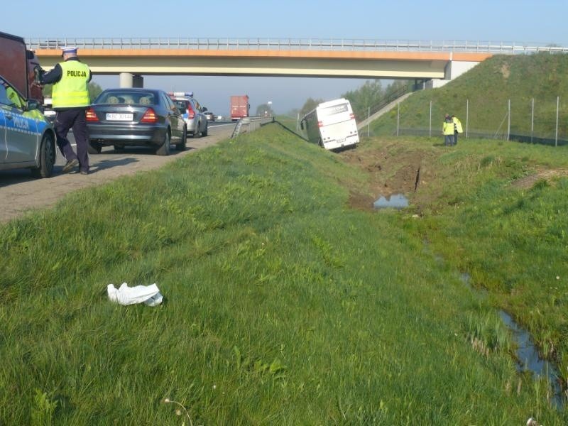 Wypadek na A4 pomiędzy Brzeskiem i Bochnią [ZDJĘCIA]