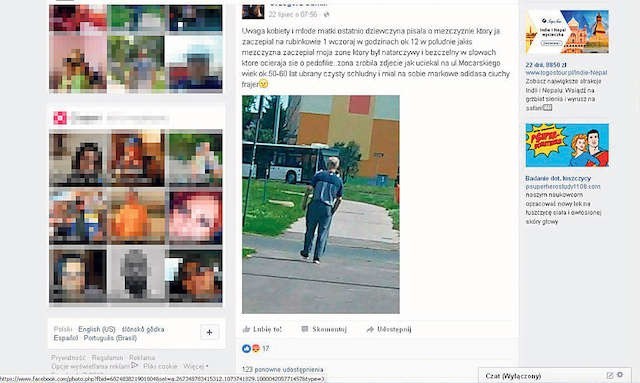 To zdjęcie, wykonane  przy ul. Mocarskiego, błyskawicznie udostępniło na Facebooku ponad 120 osób.