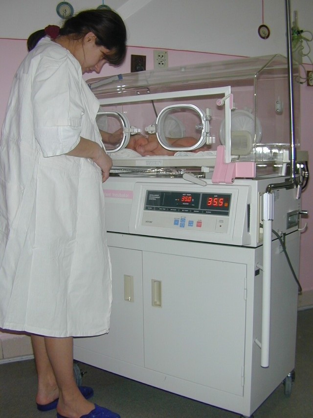 Oddział noworodków stargardzkiego szpitala. Ten inkubator trafił tu po pierwszym finale orkiestry, który odbył się w 1993 roku.  