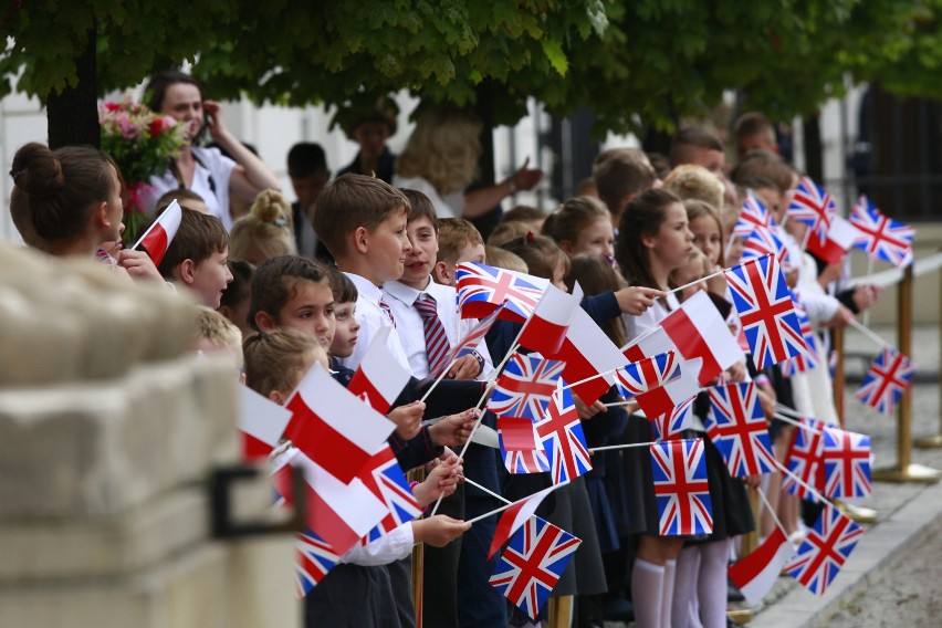 Książę William i Kate Middleton w Warszawie [ZDJĘCIA] Spotkanie z parą prezydencką i warszawiakami