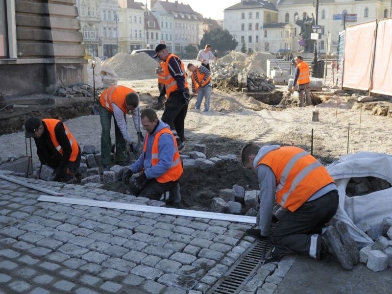 Po zimowej przerwie wznowiono roboty związane z...