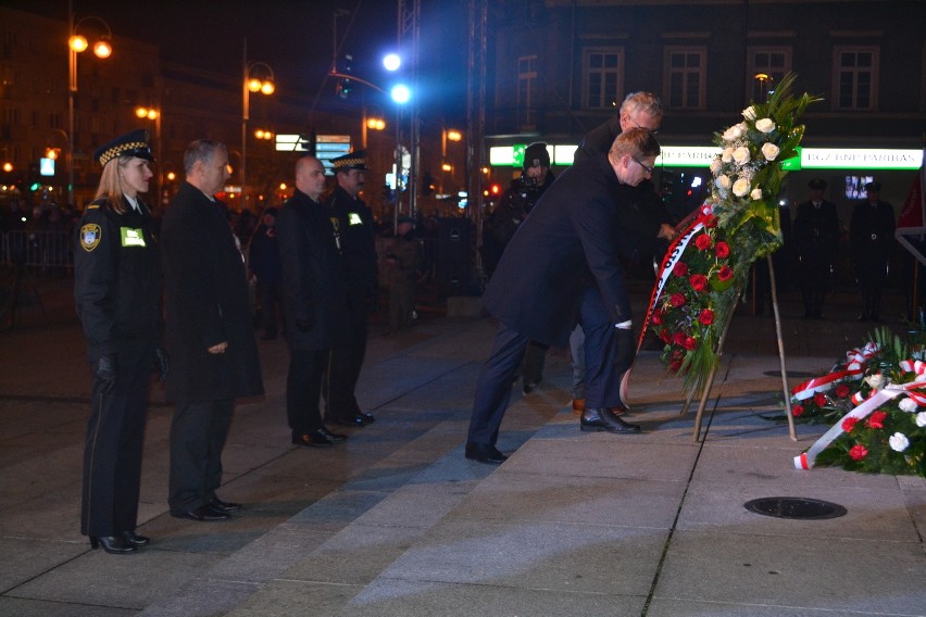 Święto Niepodległości w Częstochowie. Główne uroczystości na Placu Biegańskiego [ZDJĘCIA]