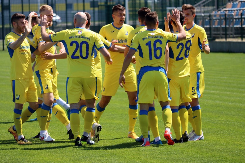 Avia Świdnik rozbiła Jutrzenkę Giebułtów 6:0. Zobacz zdjęcia