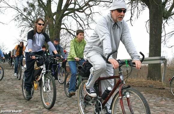 Rajdy rowerowe cieszą się dużą popularnością wśród grudziądzan