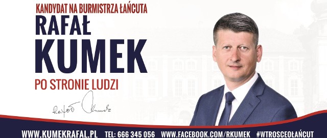 Plakat wyborczy Rafała Kumka.