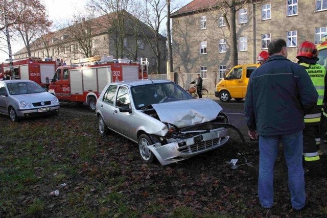 Do wypadku doszło tuż przed godz. 9.