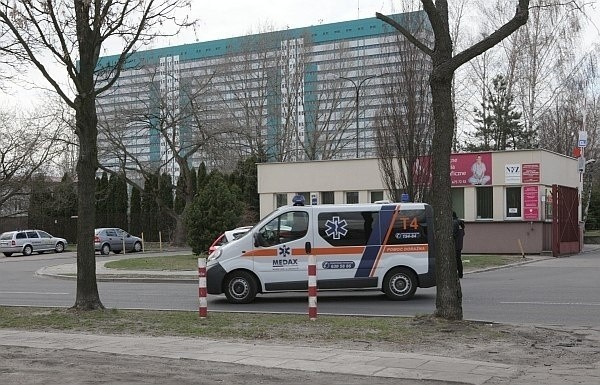 Ewakuacja szpitala przy ul. Czechosłowackiej