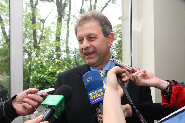 Norbert Honka, kandydat na prezydenta miasta z ramienia Mniejszości Niemieckiej.