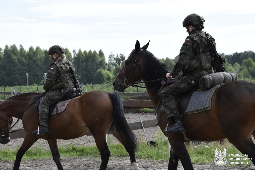 Kandydaci na podoficerów w brygadzie Wojsk Obrony Terytorialnej szkolili się w ośrodku w Gulinie w gminie Zakrzew