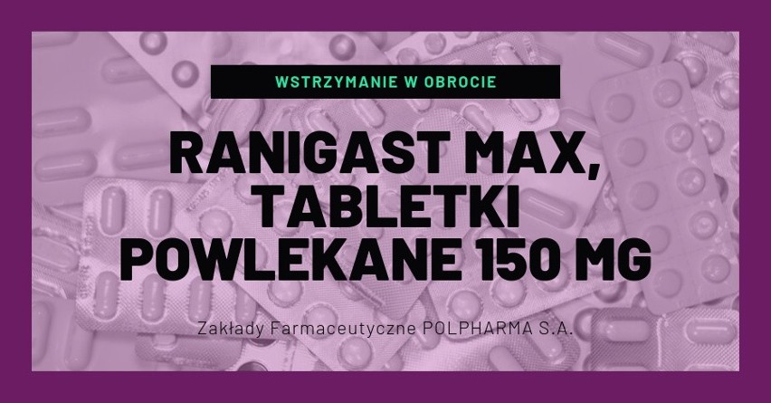 Ranigast Max, tabletki powlekane 150 mg...