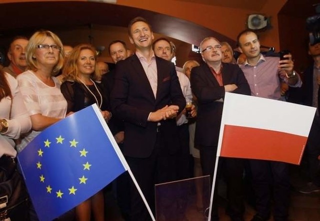 Wstępne wyniki wyborów do Parlamentu Europejskiego w Szczecinie. Radość w sztabie PO