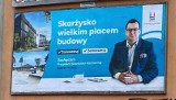 Skarżysko wielkim placem budowy - ile kosztuje kampania bilbordowa miasta?