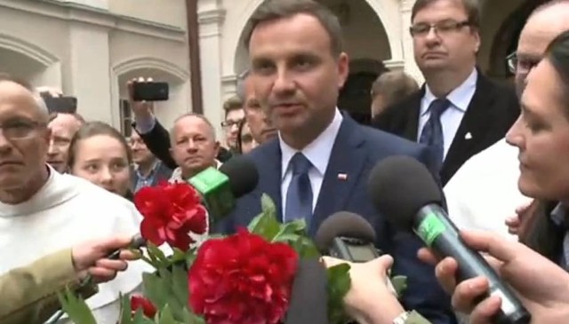 Prezydent Duda na Jasnej Górze 25 maja