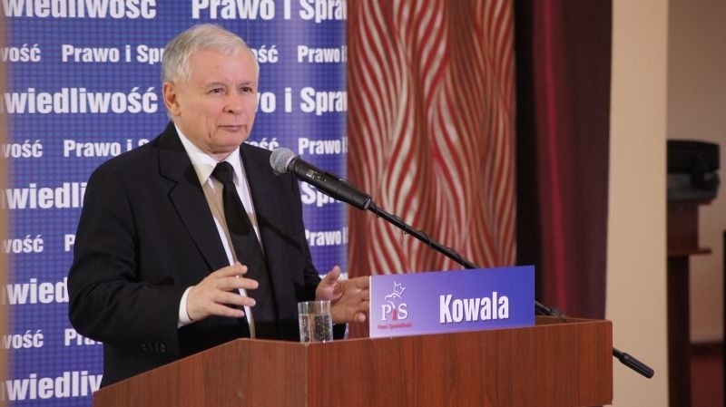 Jarosław Kaczyński w Kowali: dużo o gospodarce, mało o Smoleńsku (zdjęcia)