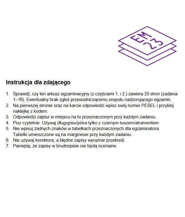 Matury próbne 2023 w nowej formule. Zobacz jakie zadania z języka polskiego dostali uczniowie. Oto arkusz CKE [TEMATY]