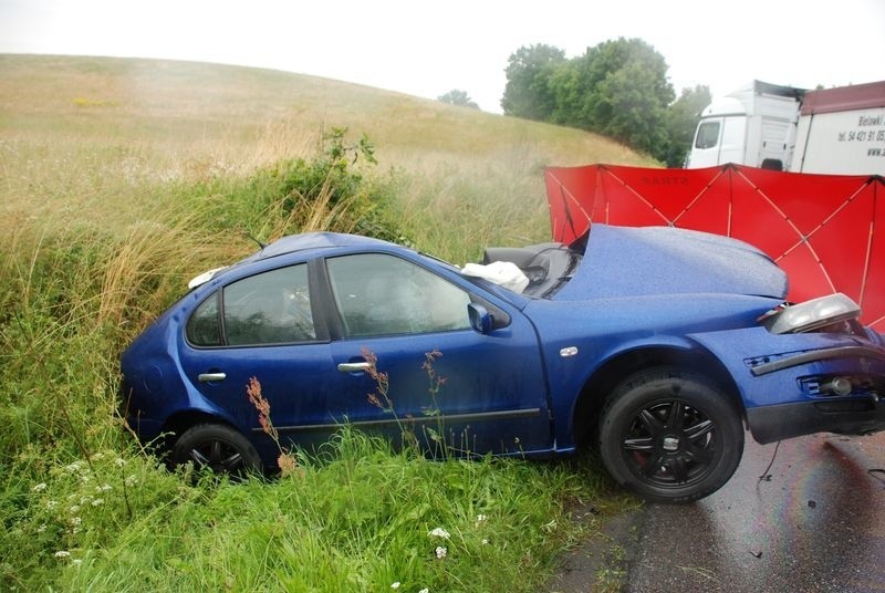 19-latka zginęła na miejscu. Szczegóły wypadku pod Bytowem