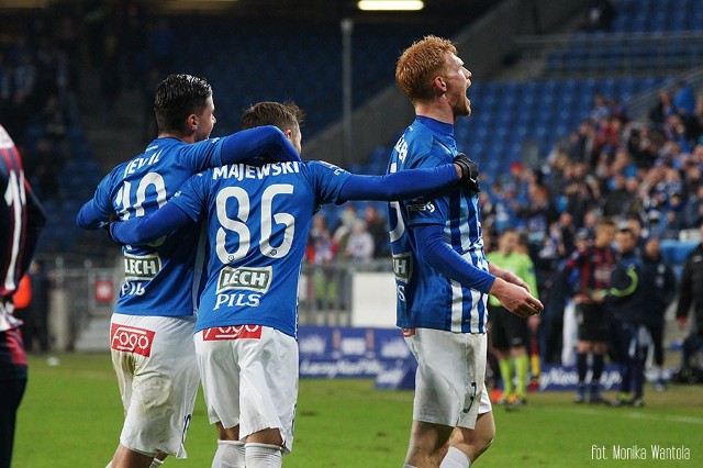 Lech Poznań znów wygrał z Pogonią 3:0