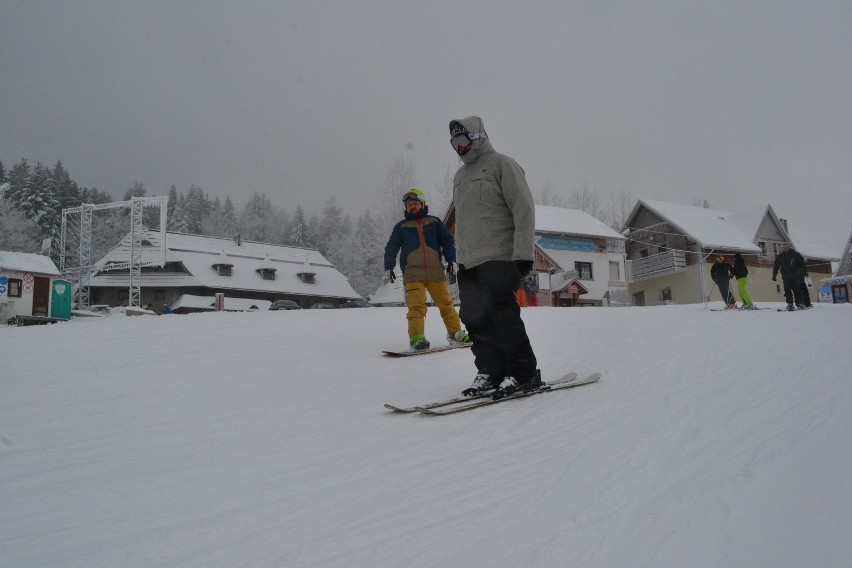Sezon narciarski na Przełęczy Salmopolskiej rozpoczęty