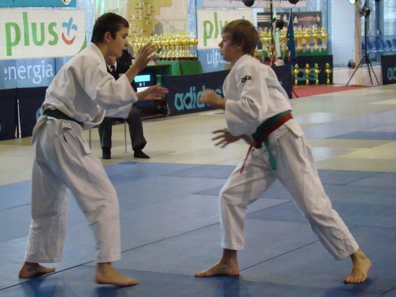 Judo. Zawodnicy Gryfa na zawodach w Bytomiu