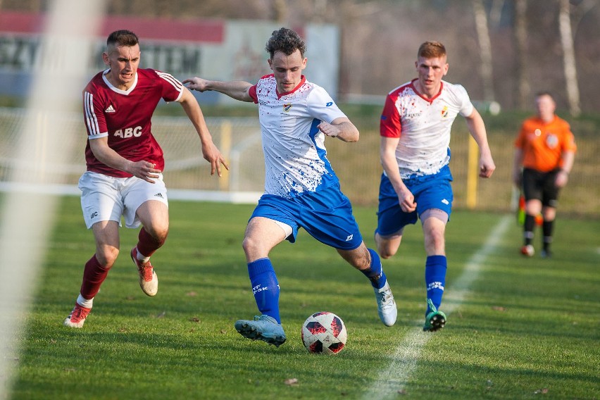 Gryf Słupsk - Kaszubia Kościerzyna 1:2 (0:1) [zdjęcia]