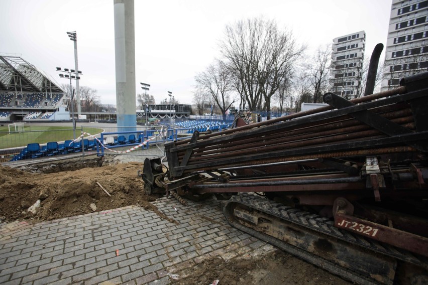 Rozpoczęły się prace przy modernizacji Stadionu Miejskiego w...