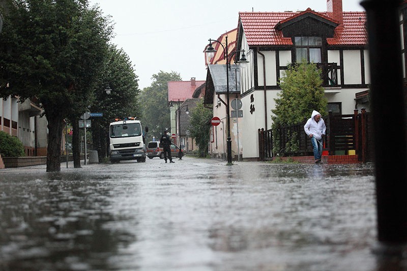 Kolejne podtopienia w Ustce
Kolejne podtopienia w Ustce