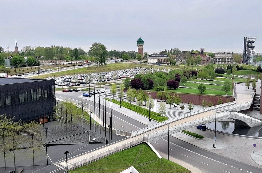 Teren na którym ma powstać parking wielopoziomowy