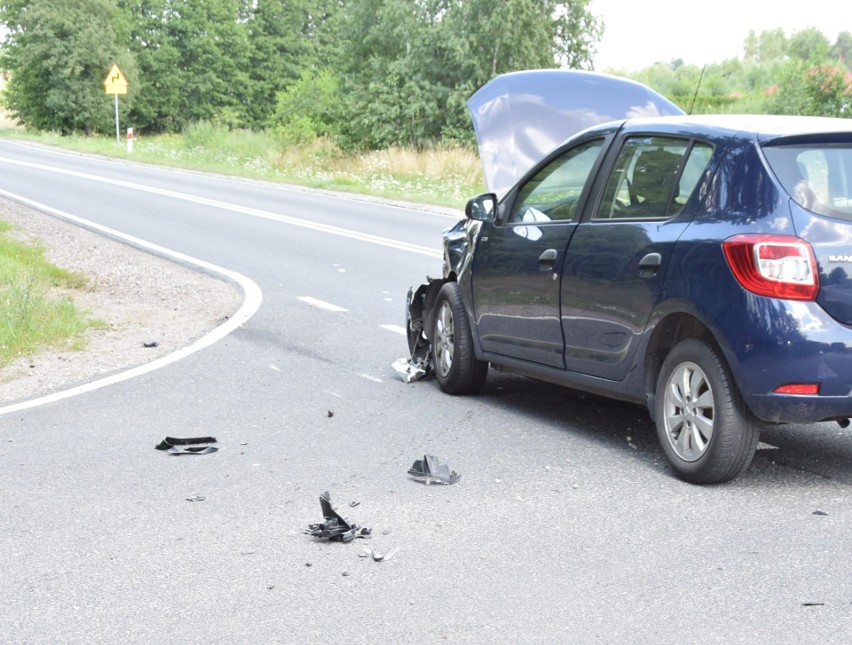Wypadek w Zabrodziu, 24.07.2021. Droga krajowa nr 53 była zablokowana. Zdjęcia